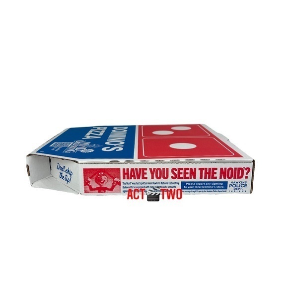 Domino’s Pizza Stranger Things Netflix‎ Limited Edition 80’s Retro Box NEW - Picture 6 of 10